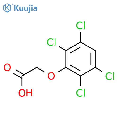 2-(2,3,5,6-tetrachlorophenoxy)acetic Acid structure