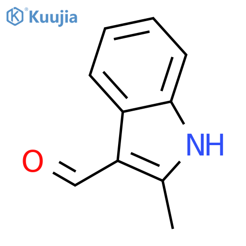2-Methyl-1H-indole-3-carbaldehyde structure