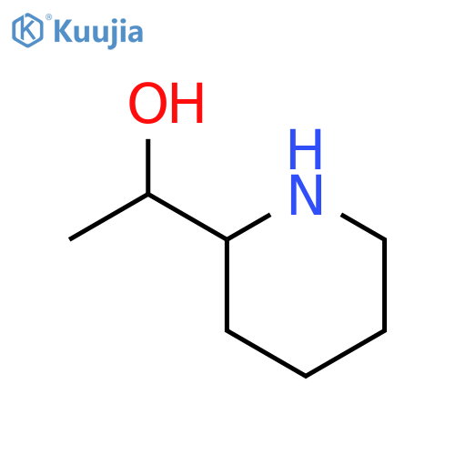 α-Methyl-2-piperidinemethanol structure