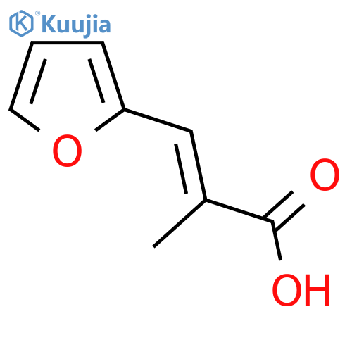 2-Methyl-3-(2-furyl)-propenoic acid structure