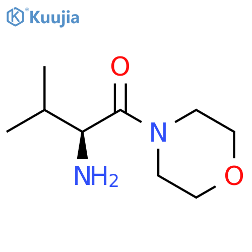 [(1S)-2-methyl-1-(morpholin-4-ylcarbonyl)propyl]amine structure
