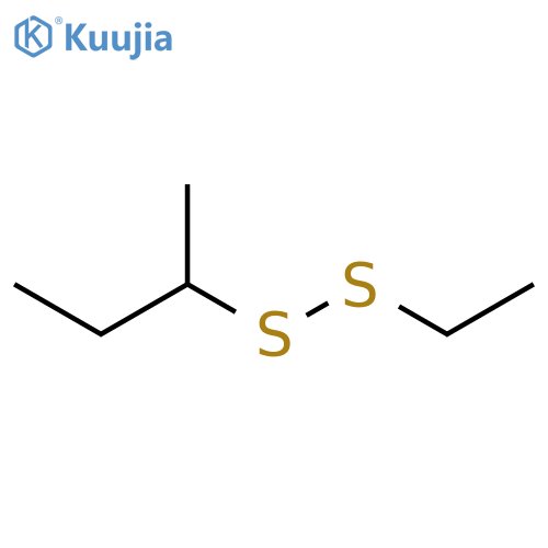2-(ethyldisulfanyl)butane structure