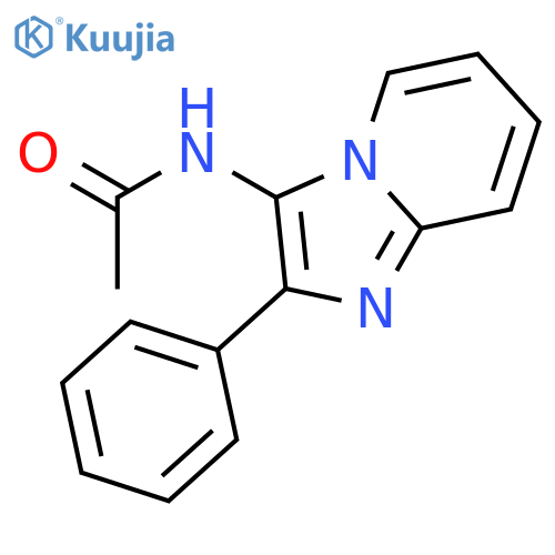 2-phenylimidazo1,2-apyridine-3-carbaldehyde structure