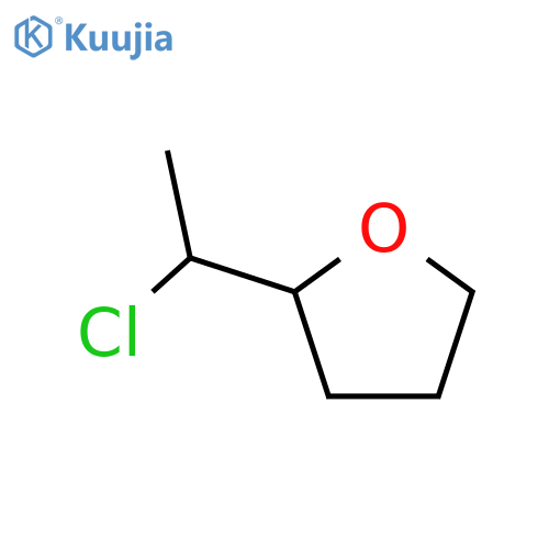 2-(1-Chloroethyl)oxolane structure