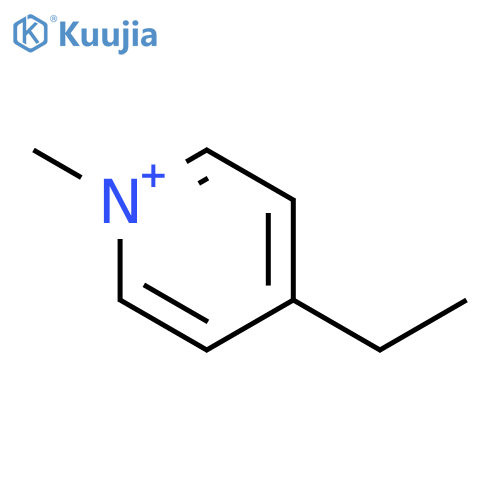 Pyridinium, 4-ethyl-1-methyl- structure