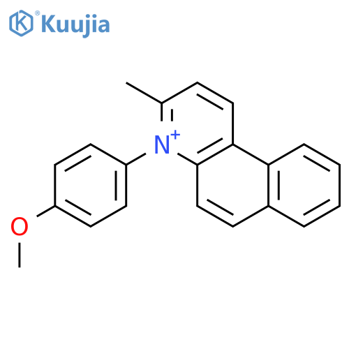BENZO[F]QUINOLINIUM, 4-(4-METHOXYPHENYL)-3-METHYL- structure
