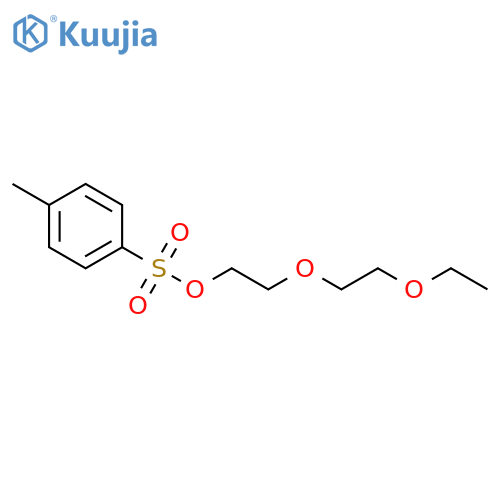 2-(2-ethoxyethoxy)ethyl 4-methylbenzene-1-sulfonate structure