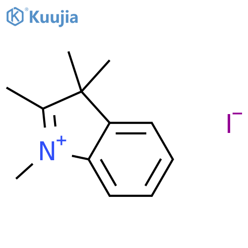 1,2,3,3-Tetramethyl-3H-indolium iodide structure