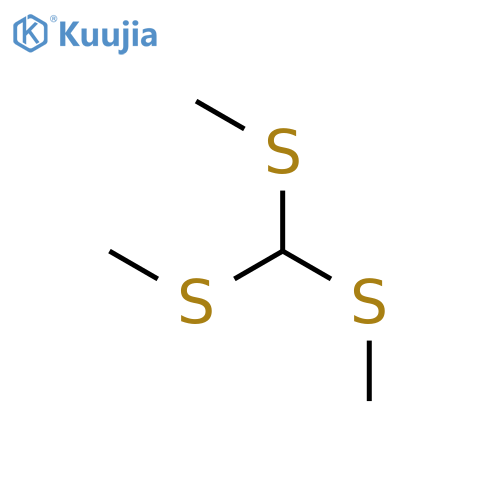 Methane,tris(methylthio)- structure