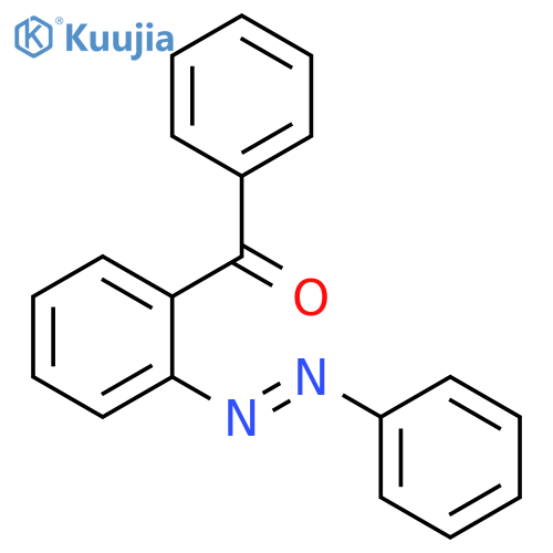 METHANONE, PHENYL[2-(PHENYLAZO)PHENYL]- structure