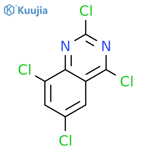 Quinazoline, 2,4,6,8-tetrachloro- structure
