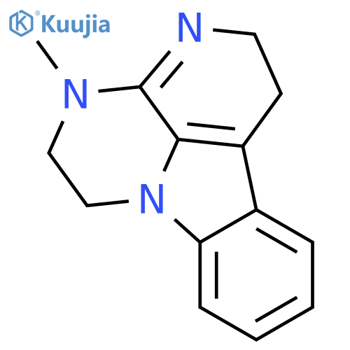 4-methyl-2,4,5,6-tetrahydro-1H-3,4,6a-triazafluoranthene structure