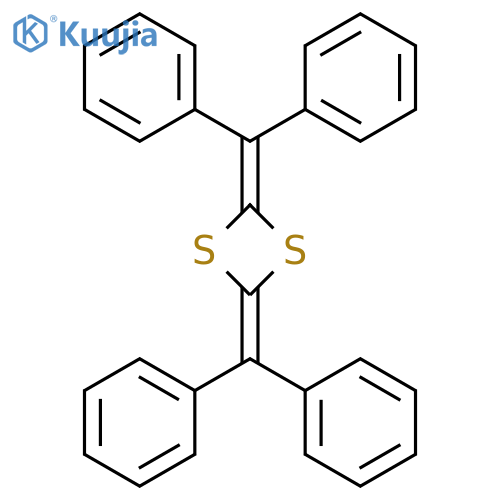 1,3-DITHIETANE, 2,4-BIS(DIPHENYLMETHYLENE)- structure