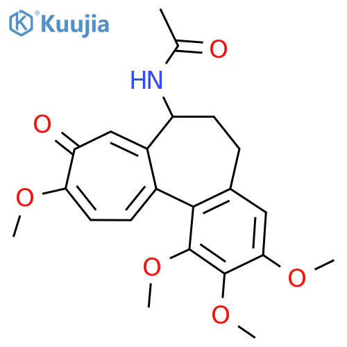 N-{3,4,5,14-tetramethoxy-13-oxotricyclo9.5.0.0,2,7hexadeca-1(16),2(7),3,5,11,14-hexaen-10-yl}acetamide structure