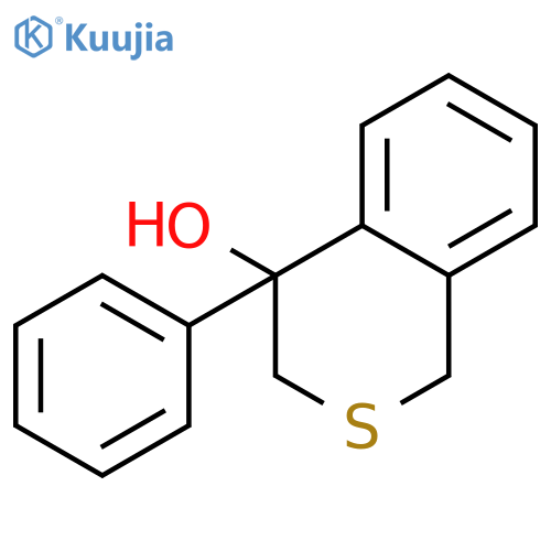 1H-2-Benzothiopyran-4-ol, 3,4-dihydro-4-phenyl- structure