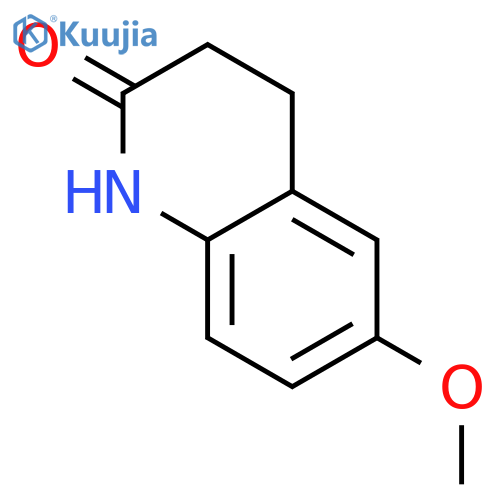 6-Methoxy-3,4-dihydro-1H-quinolin-2-one structure