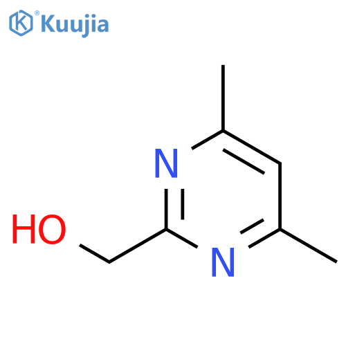 (4,6-Dimethylpyrimidin-2-yl)methanol structure
