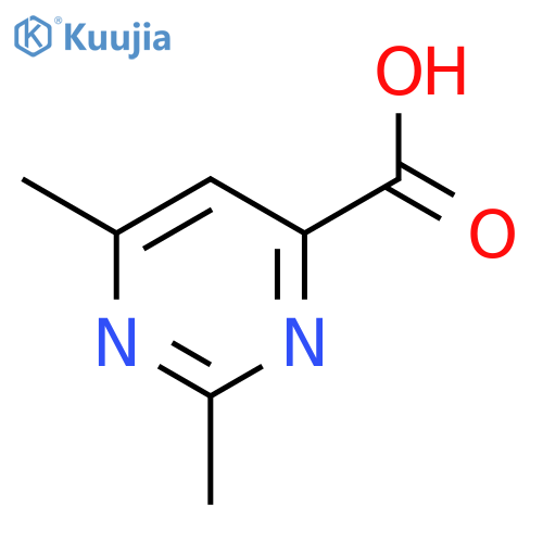 2,6-Dimethylpyrimidine-4-carboxylic acid structure