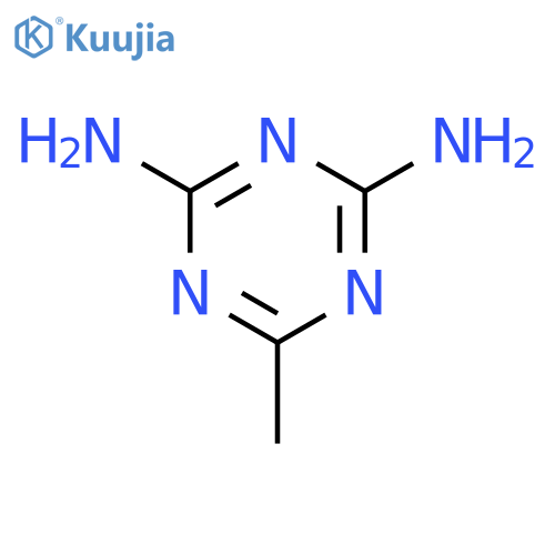 6-Methyl-1,3,5-triazine-2,4-diamine structure
