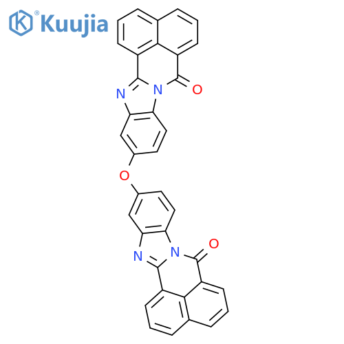 7H-Benzimidazo[2,1-a]benz[de]isoquinolin-7-one, 11,11'-oxybis- structure