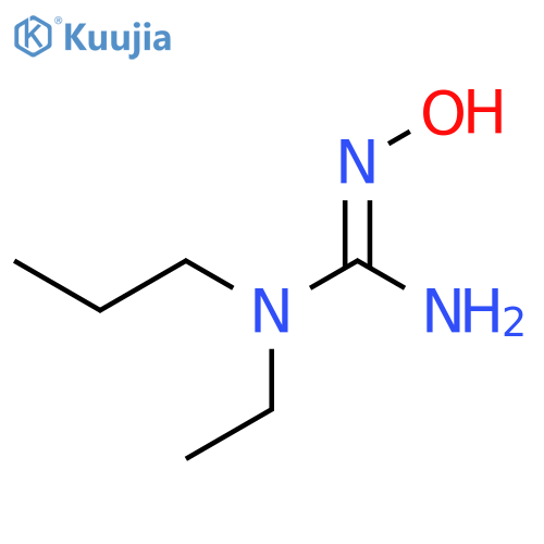 1-Ethyl-2-hydroxy-1-propylguanidine structure