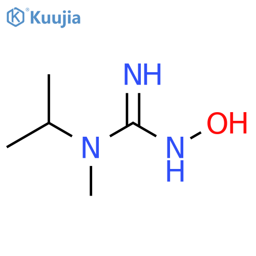 Guanidine, N'-hydroxy-N-methyl-N-(1-methylethyl)- structure