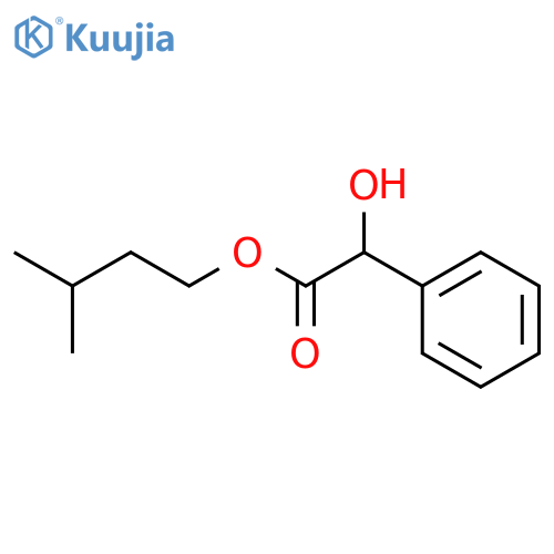 Isoamyl mandelate structure