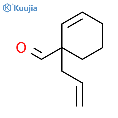 2-Cyclohexene-1-carboxaldehyde, 1-(2-propenyl)- structure