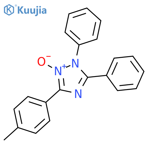 1H-1,2,4-Triazole, 3-(4-methylphenyl)-1,5-diphenyl-, 2-oxide structure