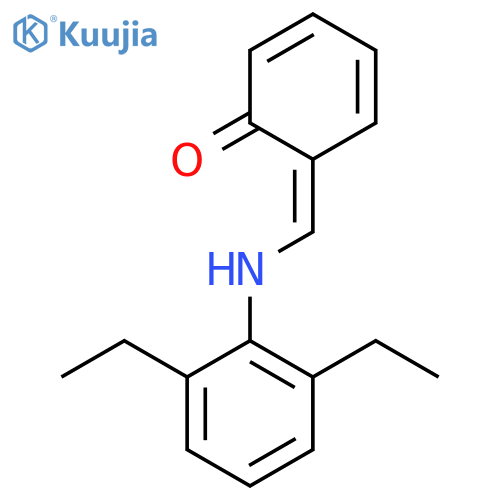 Phenol,2-[[(2,6-diethylphenyl)imino]methyl]- structure