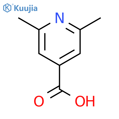 2,6-dimethylpryridine-4-carboxylic acid structure