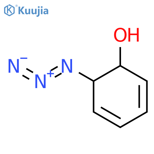 2,4-Cyclohexadien-1-ol, 6-azido-, trans- structure