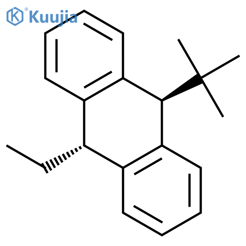 ANTHRACENE, 9-(1,1-DIMETHYLETHYL)-10-ETHYL-9,10-DIHYDRO-, TRANS- structure