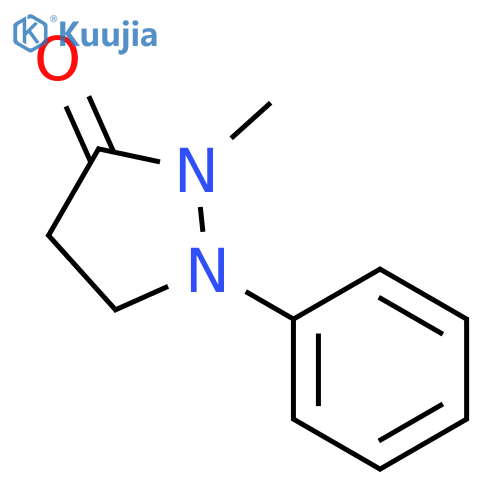 3-Pyrazolidinone, methyl-1-phenyl- structure