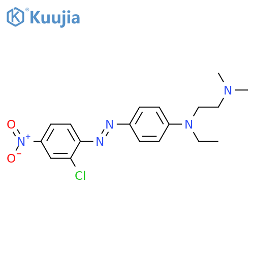 1,2-Ethanediamine,N-[4-[(2-chloro-4-nitrophenyl)azo]phenyl]-N-ethyl-N',N'-dimethyl- structure