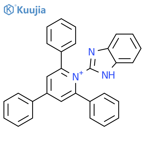 Pyridinium, 1-(1H-benzimidazol-2-yl)-2,4,6-triphenyl- structure