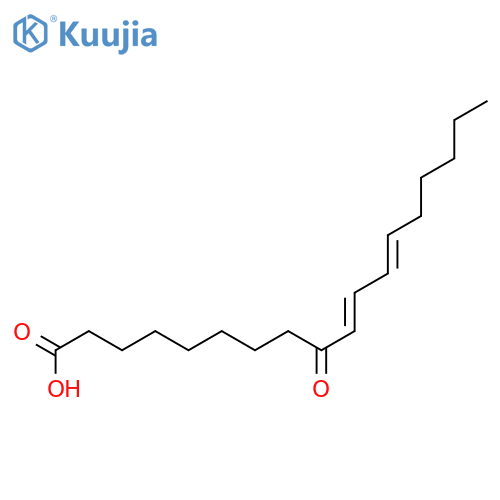 10,12-Octadecadienoicacid, 9-oxo-, (10E,12Z)- structure