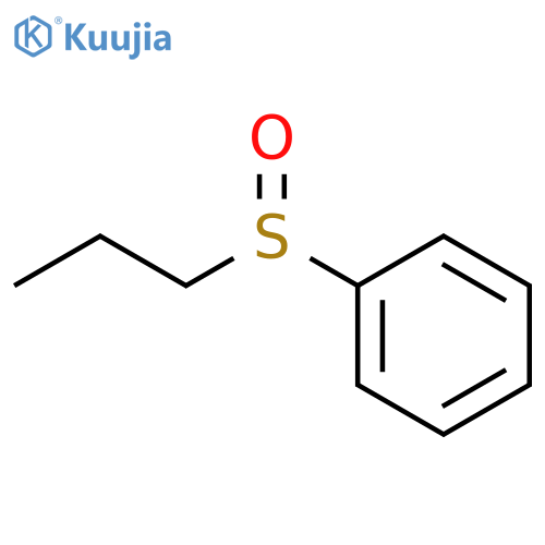 Benzene, [(R)-propylsulfinyl]- structure