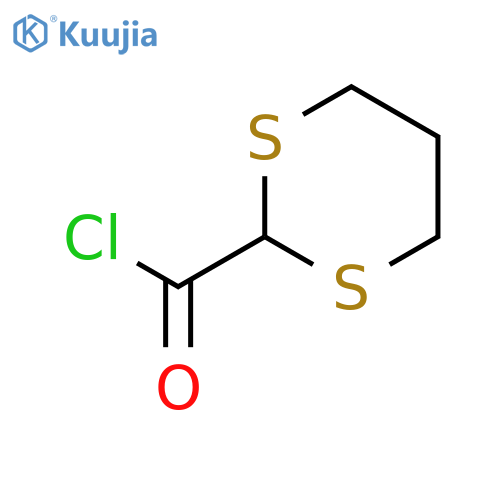 1,3-Dithiane-2-carbonyl chloride (9CI) structure