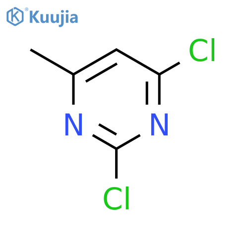 2,4-Dichloro-6-methylpyrimidine structure