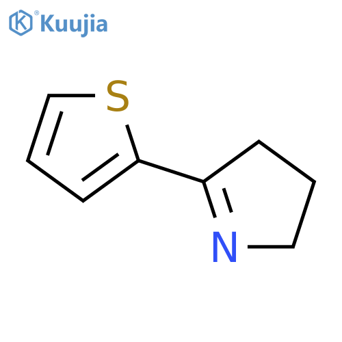 5-Thiophen-2-yl-3,4-dihydro-2H-pyrrole structure