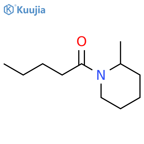 1-(2-methylpiperidin-1-yl)pentan-1-one structure