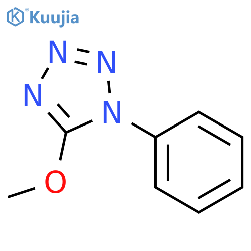 1H-Tetrazole, 5-methoxy-1-phenyl- structure
