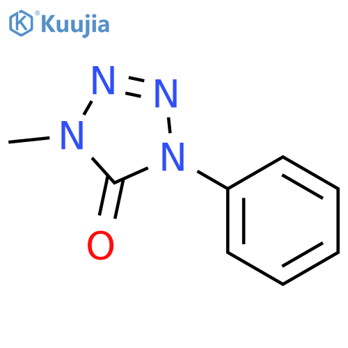 5H-Tetrazol-5-one, 1,4-dihydro-1-methyl-4-phenyl- structure