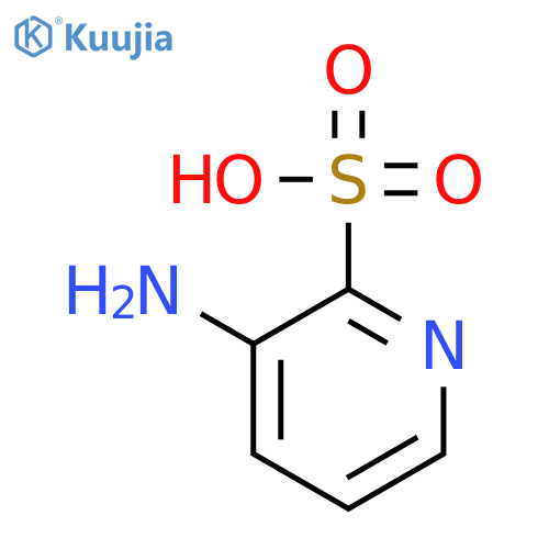 3-Aminopyridine-2-sulfonic acid structure
