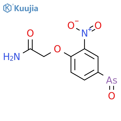 2-(4-arsoroso-2-nitrophenoxy)acetamide structure