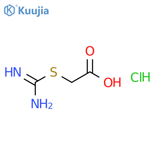 2-\u200b(Aminoiminomethyl)\u200bthio\u200b-\u200bacetic acid Hydrochloride structure