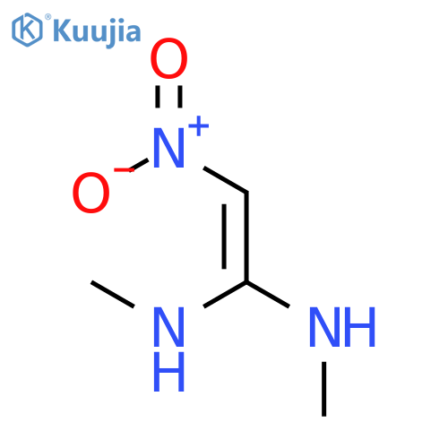 N,N'-Dimethyl-2-nitro-1,1-ethenediamine structure
