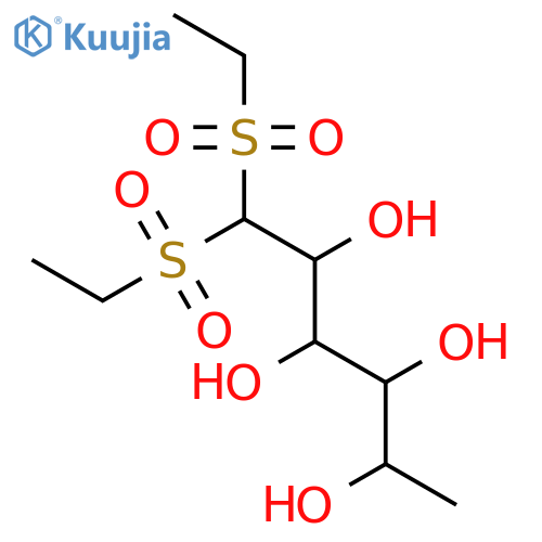 L-Rhamnose Bis(ethylsulfone) structure
