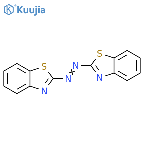 Benzothiazole, 2,2'-azobis- structure